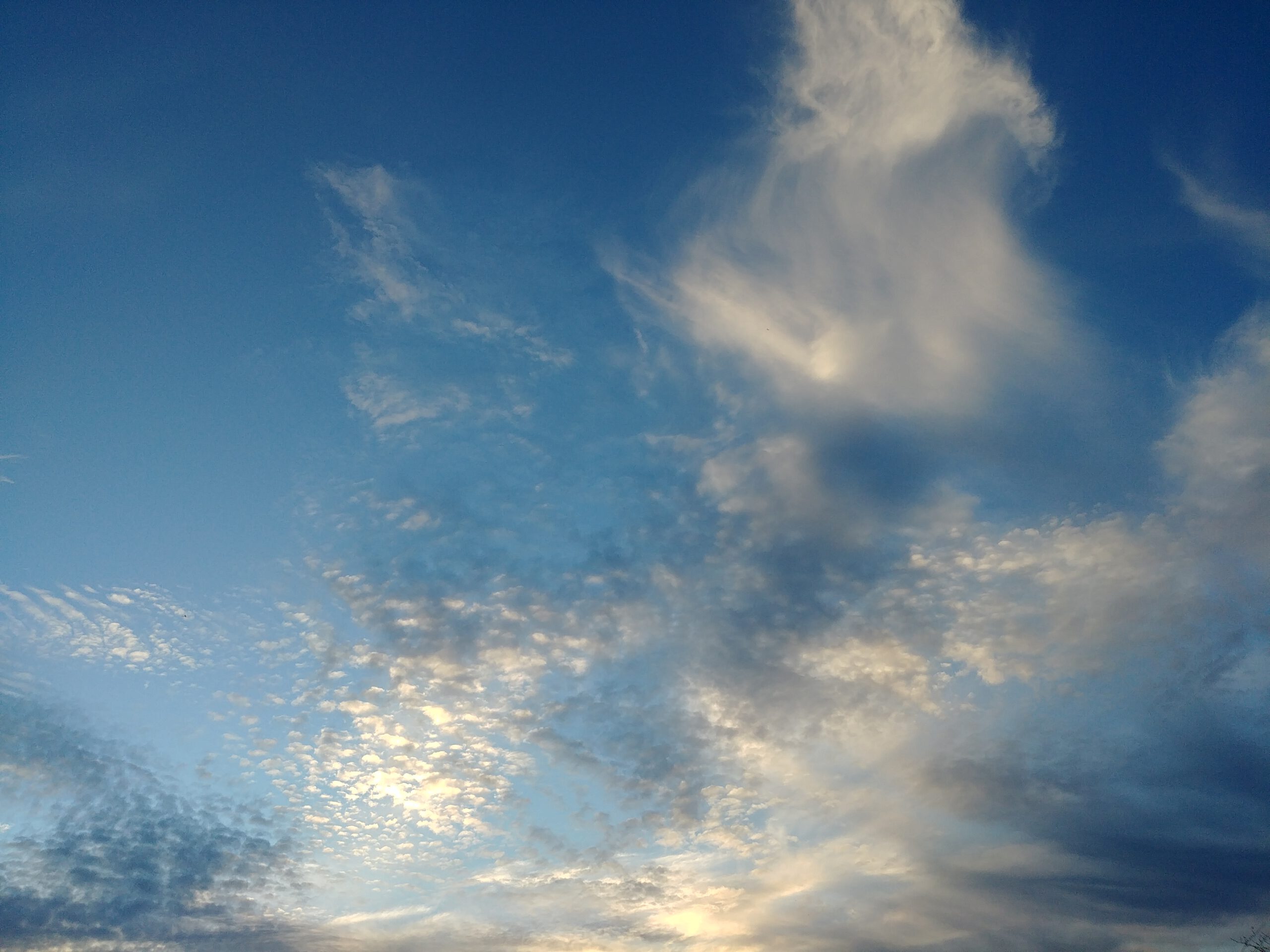 Bild eines Abendhimmels